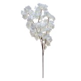 Cumpara ieftin Set 3 flori artificiale albe maro 8x95 cm