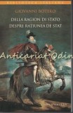 Cumpara ieftin Despre Ratiunea De Stat. Della Ragion Di Stato - Giovanni Botero, Humanitas