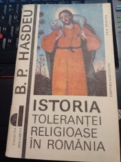 B. P. Hasdeu - Istoria toleranței religioase &icirc;n Rom&acirc;nia