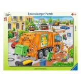 Cumpara ieftin Puzzle Masina de gunoi, 35 piese