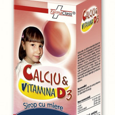 Sirop Calciu si Vitamina D3 Farma Class 100ml