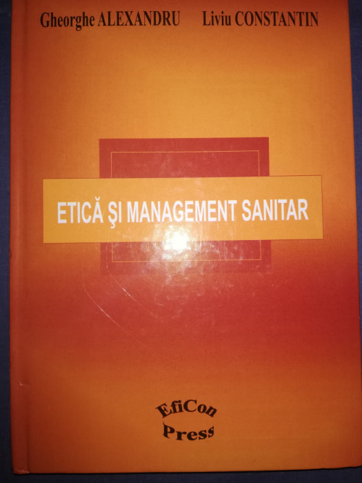 Etica și management sanitar