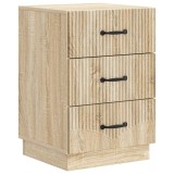 vidaXL Dulap de noapte Stejar Sonoma 43 x 41 x 63,5 cm Lemn prelucrat 895247