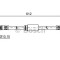 Conducta / cablu frana VW BEETLE (5C1) (2011 - 2016) BOSCH 1 987 481 631