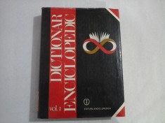 DICTIONAR ENCICLOPEDIC vol. I - Editura Enciclopedica Bucuresti, 1993