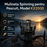 Mulineta Spinning pentru Pescuit, Model KX2000