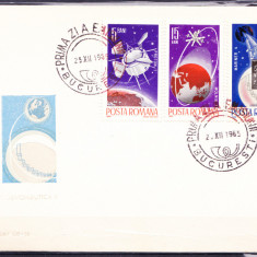 TSV$ - FDC 1965 LP 619 COSMONAUTICA II