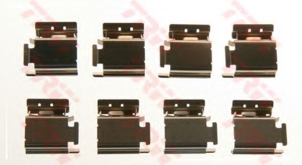 Set accesorii, placute frana MERCEDES SPRINTER 3-t caroserie (906) (2006 - 2016) TRW PFK413