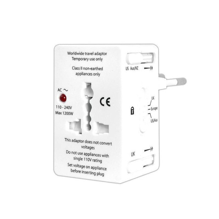 Adaptor stecher voiaj universal all-in-one