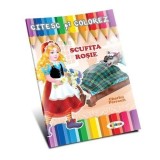 Cumpara ieftin Citesc si colorez - Scufita Rosie