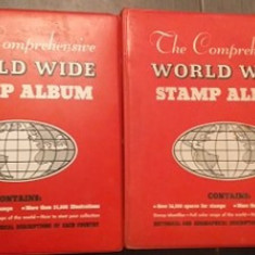 THE COMPREHENSIVE WORLD WIDE STAMP ALBUM - 2 VOLUME FORMAT MARE