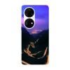 Husa compatibila cu Huawei Nova 8i model Transfagarasan into the night, Silicon, TPU, Viceversa, Transparent, Carcasa
