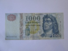Ungaria 1000 Forint 2011 Matei Corvin,bancnota din imagini