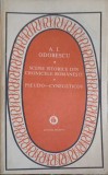 SCENE ISTORICE DIN CRONICELE ROMANESTI. PSEUDO-CYNEGETICOS-A.I. ODOBESCU-175870