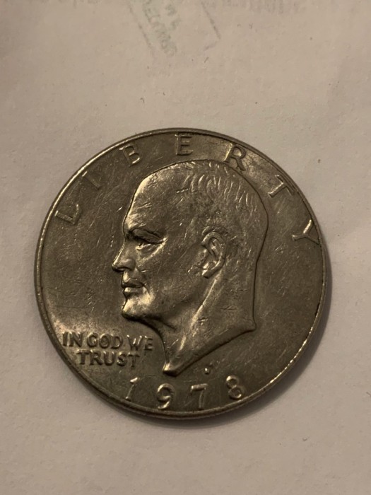 Moneda 1 Dollar 1978 D - Eisenhower Dollar