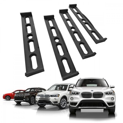 Set Suport Nr. Auto Slim autocorect&amp;reg; - pentru numere inmatriculare fara rama - Negru foto