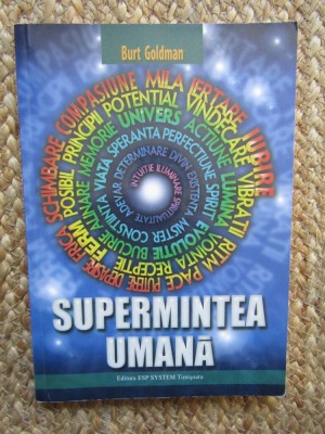 Burt Goldman - Supermintea umana foto
