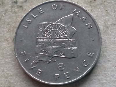 INSULA MAN-5 PENCE 1979 foto