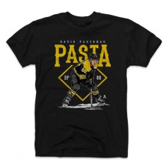 Boston Bruins tricou de bărbați David Pastrnak #88 Pasta WHT 500 Level - XXL