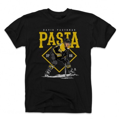 Boston Bruins tricou de bărbați David Pastrnak #88 Pasta WHT 500 Level - M foto