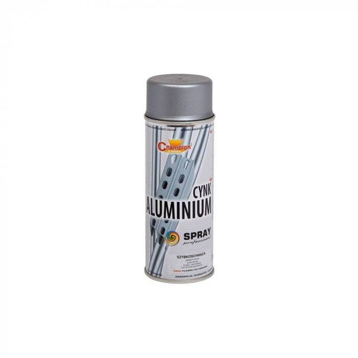 Spray vopsea zinc aluminiu profesional 400ml