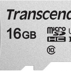 Card de memorie Transcend USD300S, microSDHC, 16 GB, 95 MB/s Citire, 45 MB/s Scriere, Clasa 10 UHS-I U1 + Adaptor SD