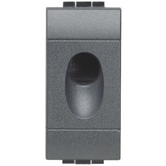 Tasta falsa iesire cablu 1M Bticino Living Light antracit L4953
