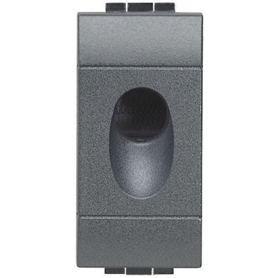 Tasta falsa iesire cablu 1M Bticino Living Light antracit L4953 foto