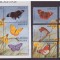 34-ANGOLA-fluturi-Serie si colita tematica fluturi,nestampilate,calitate MNH