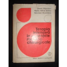 Zorel Filipescu - Terapia intensiva in urgentele medico chirurgicale