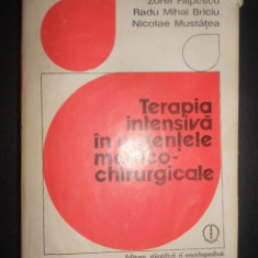 Zorel Filipescu - Terapia intensiva in urgentele medico chirurgicale