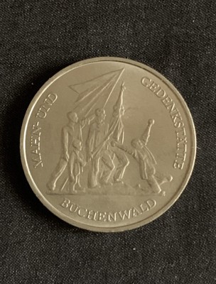 Moneda 10 mărci Germania DDR 1972 foto