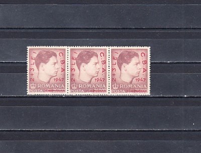 M1 TX8 7 - 1947 - Campionatele balcanice de atletism - supratipar - pereche trei foto