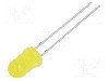 Dioda LED 5mm, galbena, convex, 1.7...2.5V, FORYARD - FYL-5013YD1C