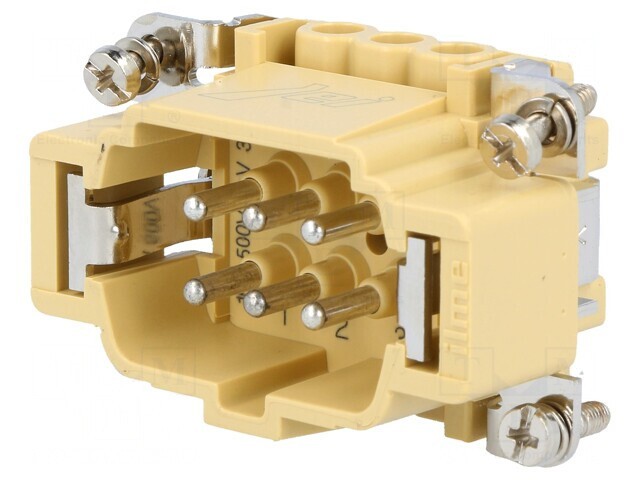 Conector HDC Tată 6 PIN 16A 500V