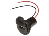 &Icirc;ncărcător Auto USB 5V 3A 12-24V