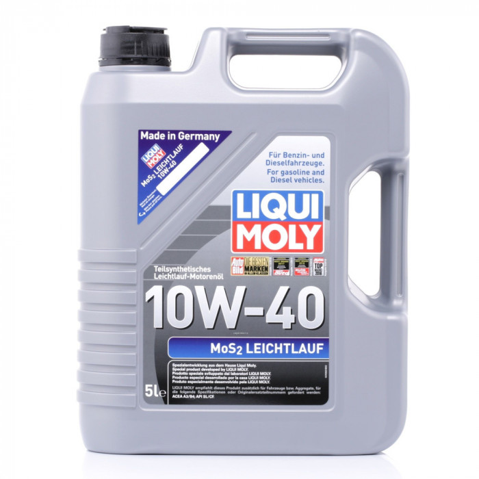 Ulei Motor Liqui Moly MoS2 Antifriction SAE 10W40, 5L