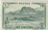 Reunion 1933 - Turism , dantelat , MNH , Mi.143, Natura, Nestampilat