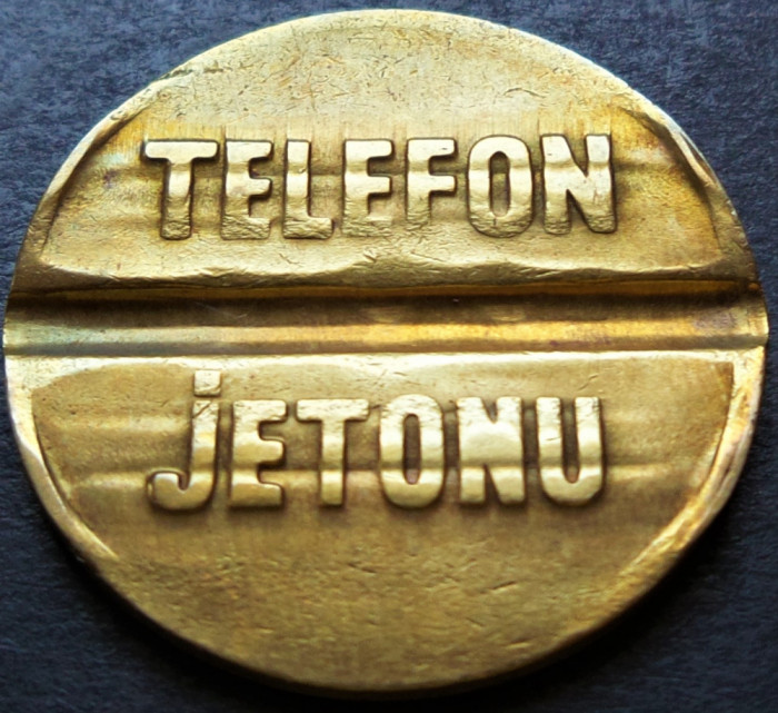 Moneda / Jeton Telefonic Public - TURCIA * cod 2660 = marime mare