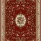 Covor Model Lotos 1525-210, Marime 80 x 150 cm, Grena, Rosu, Inaltime Fir 8 mm, Antialergic, Polipropilena, Living, Dormitor, Sufragerie, Birou