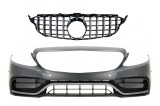 Bara fata Mercedes C-Class W205/S205/C205/A205 GT-R Design cu grila crom