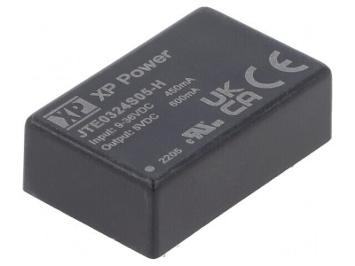 Convertor DC/DC 3W 9-36V la 5V 600mA DIP24 foto
