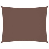 Cumpara ieftin Parasolar, maro, 3,5x5 m, tesatura oxford, dreptunghiular