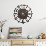 Ceas de perete, Metal Wall Clock 15, Metal, &oslash;48 cm, Multicolor