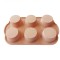 Forma silicon 6 cavitati, 29 cm, 213COF