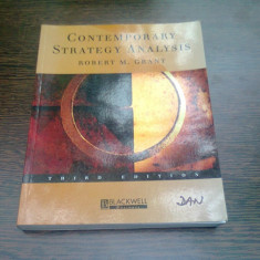 CONTEMPORARY STRATEGY ANALYSIS - ROBERT M. GRANT