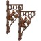 Set de console din fier forjat de perete cu veverite XL-84