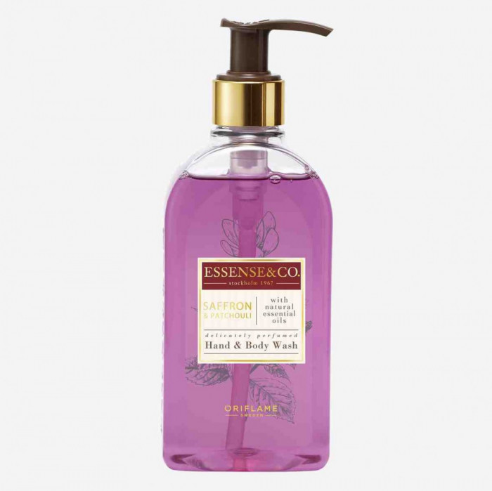 Sapun lichid pentru maini si corp cu sofran si patchouli Essense&amp;Co. (Oriflame)