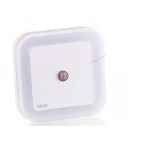 Lampa de veghe LED, Idom, cu senzor zi-noapte, 0.5W, 40lm, lumina calda 3500K, 100-240V