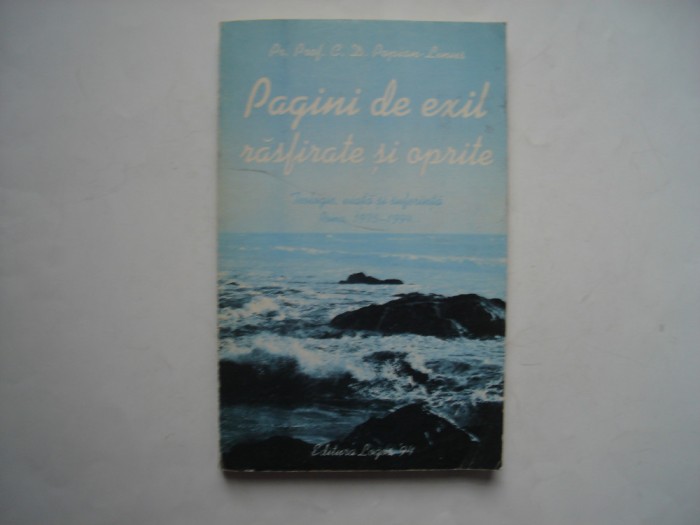 Pagini de exil rasfirate si oprite - C. Dragu-Popian-Linus